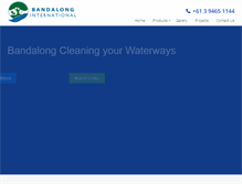 Tablet Screenshot of bandalong.com.au
